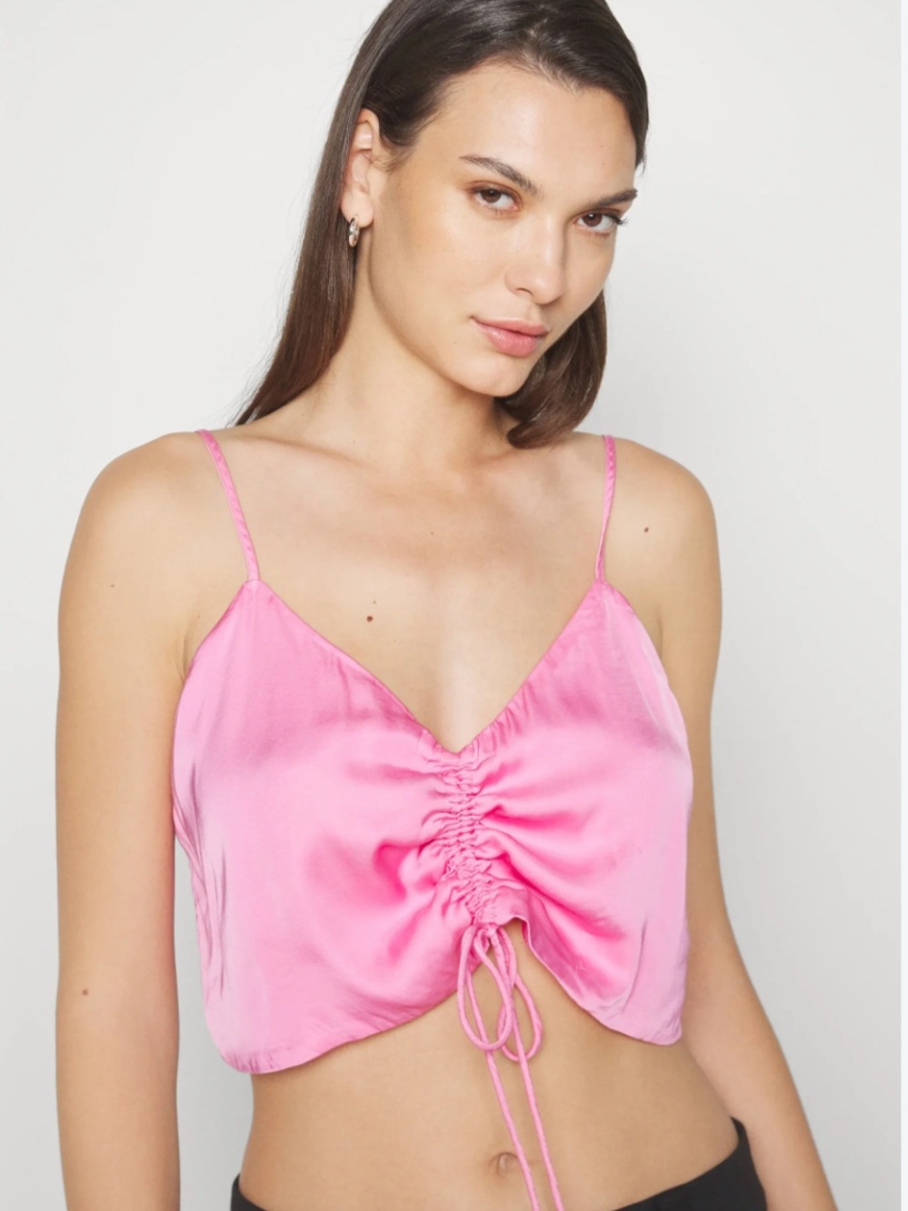 American Eagle Aerie satin cropped camisole small NWT